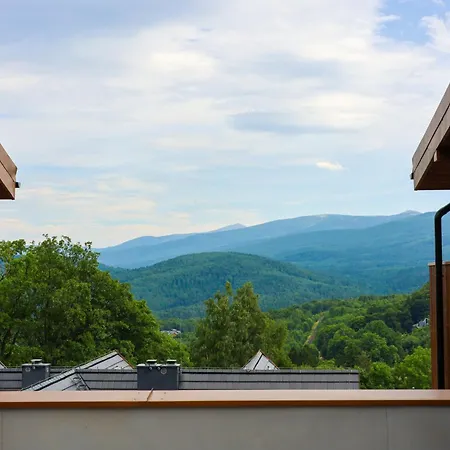 Kras Rubin 304 Z Prywatnym Jacuzzi I Tarasem Z Widokiem Na Gory Apartmán Sklářská Poruba