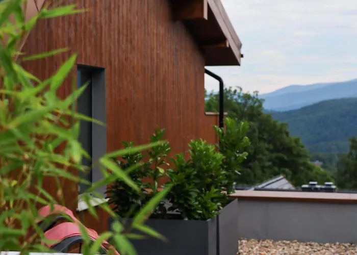 Апартаменты Kras Rubin 304 Z Prywatnym Jacuzzi I Tarasem Z Widokiem Na Gory Шклярска-Поремба