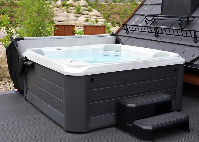 Kras Rubin 304 Z Prywatnym Jacuzzi I Tarasem Z Widokiem Na Gory Шклярска-Поремба