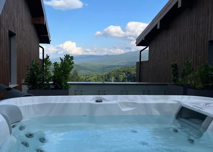 Kras Rubin 304 Z Prywatnym Jacuzzi I Tarasem Z Widokiem Na Gory Апартаменты